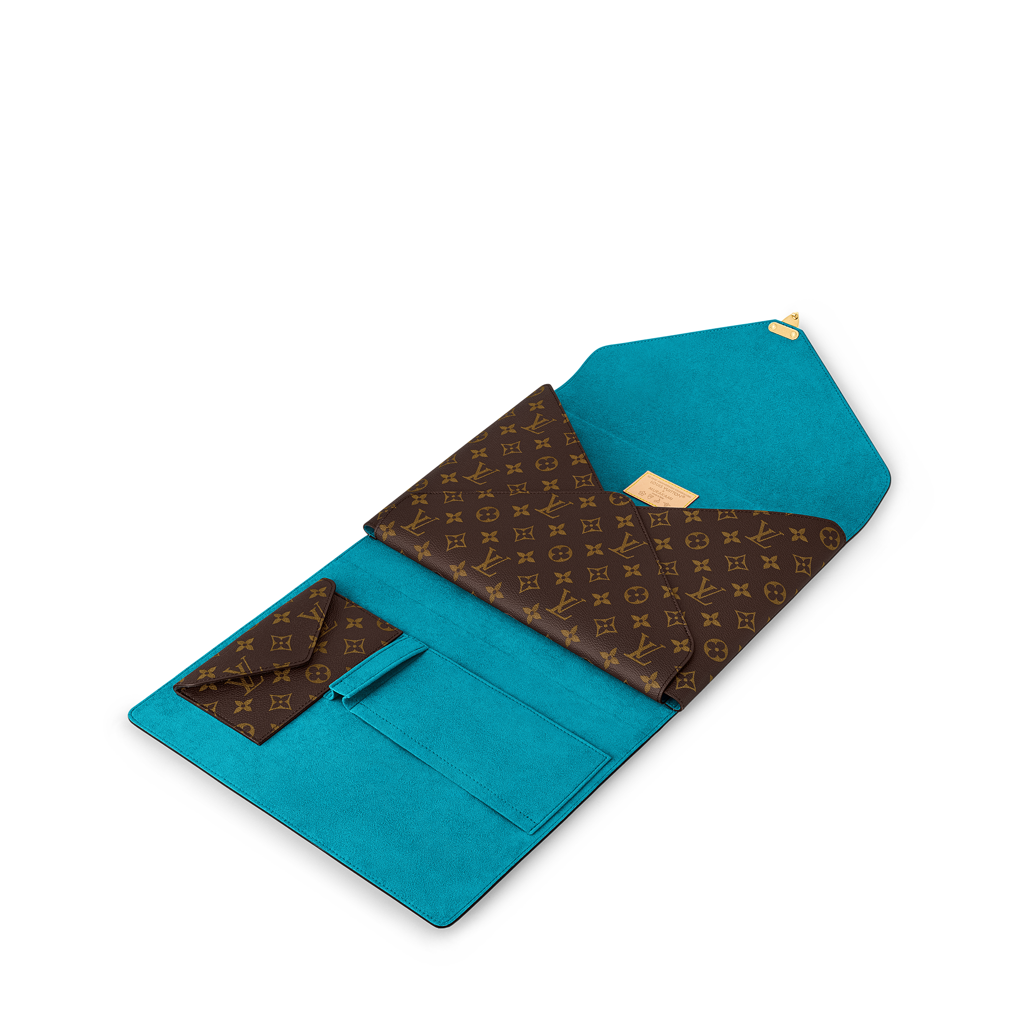 LV x TM Superflat Characters Mark Folder - Library | LOUIS VUITTON